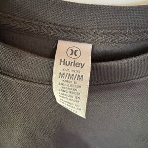 Hurley Charcoal Tee long sleeve sweatshirt